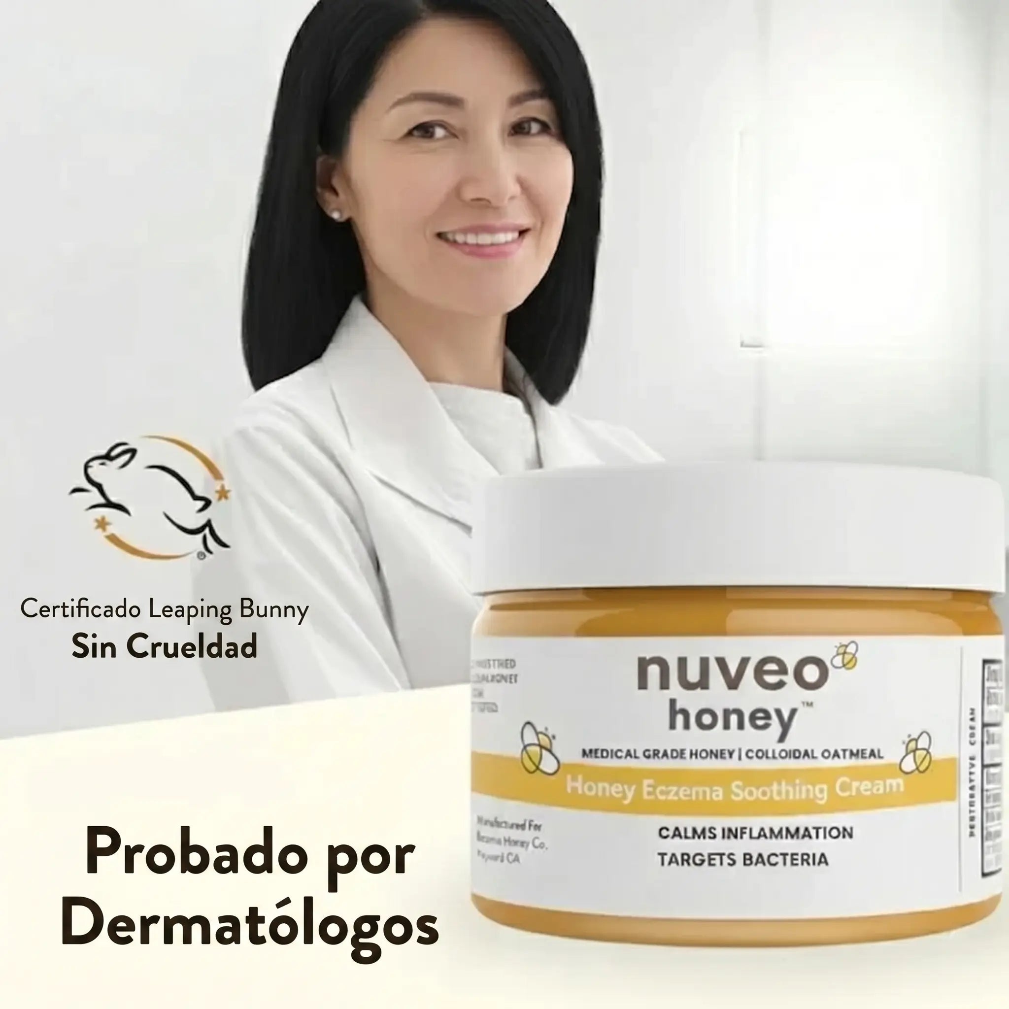 Nuveo™ Crema de Miel para Eccema